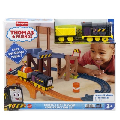 THOMAS SET DE CONSTRUCTIE RIDICA SI INCARCA MARFA CU DIESEL foto
