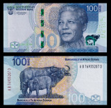 AFRICA DE SUD █ bancnota █ 100 Rand █ 2023 █ UNC █ necirculata