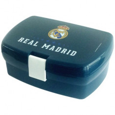 Cutie pentru sandwich FC Real Madrid albastru foto