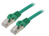 Cablexpert Patch Cord S/FTP Cat 6a 10m Verde, Gembird