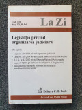 LEGISLATIA PRIVIND ORGANIZAREA JUDICIARA