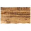 VidaXL Blat de masă margine naturală, 100x60x2,5 cm, lemn masiv mango 370358