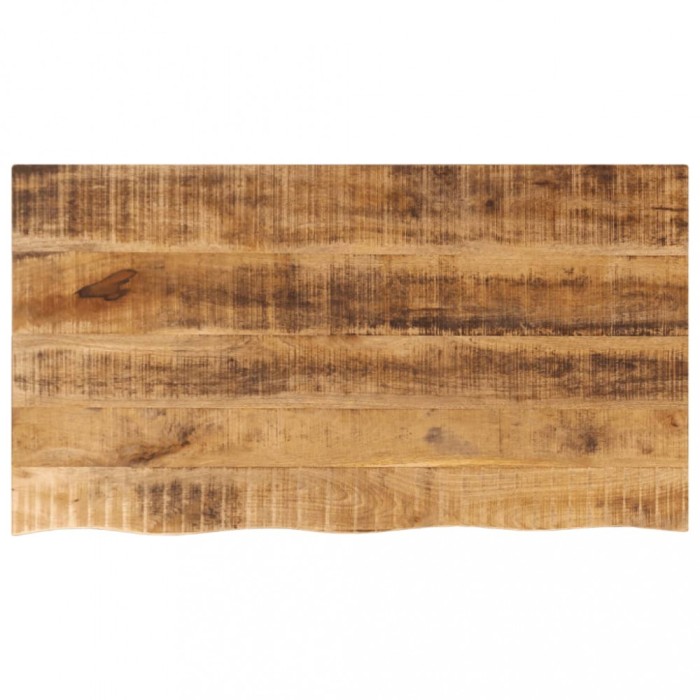 vidaXL Blat de masă margine naturală, 100x60x2,5 cm, lemn masiv mango 370358