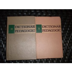 Dictionar Pedagogic Vol.1-2 - Colectiv , 21167