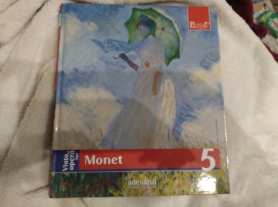 Viața și opera lui Monet. Mari pictori Monet. Colecția Adevărul foto