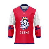 Echipa națională de hochei tricou de hochei Czech Republic lev red - dětsk&yacute; XXXXS