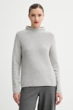 Marc O&#039;Polo pulover de bumbac culoarea gri, cu turtleneck, 511605960419
