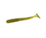 Năluca soft Crazy Fish Vibro Worm 50mm culoare 1 Squid