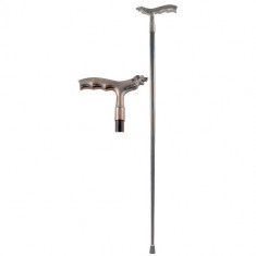 Baston decorativ Cap de Lup 97cm