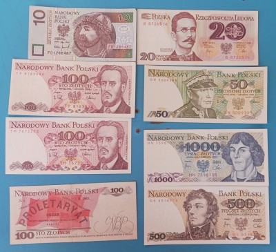 Bancnote Polonia foto