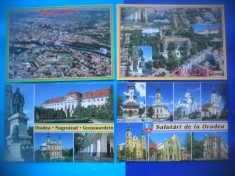 HOPCT LOT 2733 ORADEA -JUD BIHOR-4 CARTI POSTALE-NECIRCULATE