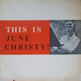Vinil LP June Christy - This Is June Christy! (1958, World Record) Folk/Pop/Rock, 33 RPM