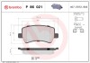 BREMBO P 86 021 PRIME LINE set placute frana,frana disc