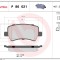 BREMBO P 86 021 PRIME LINE set placute frana,frana disc