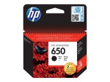 HP 650 Black , Cartus Cerneala Original HP CZ101AE BHK, 360 pagini, Negru Pigment