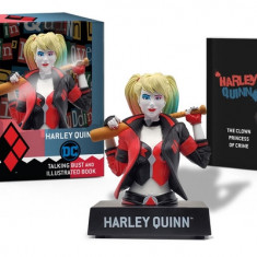 Harley Quinn Talking Figure and Illustrated Book