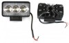 Proiector LED Auto 9W, 12V/24V, 6000K, Lumina Alba, Off Road, ATV, Jeep, IP67, 110x65x53mm