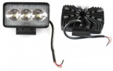Proiector LED Auto 9W, 12V/24V, 6000K, Lumina Alba, Off Road, ATV, Jeep, IP67, 110x65x53mm