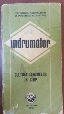 Indrumator. Cultura legumelor de cimp foto