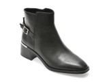 Botine ALDO negre, SIRAVETH 001, din piele naturala
