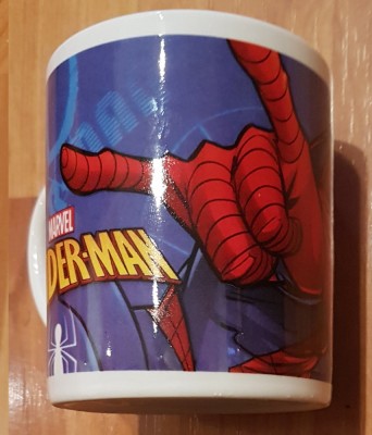 Cana portelan pentru copii cu Spider Man - capacitate 200 ml foto