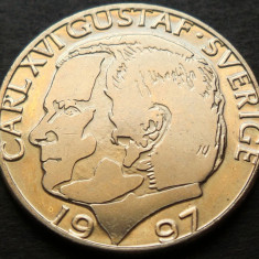 Moneda 1 COROANA - SUEDIA, anul 1997 * cod 2891 B = A.UNC