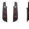 Set stopuri tuning FORD FOCUS II (DA ), 11.2004-01.2008, model Hatchback, Taiwan, partea stanga+dreapta, negru, transparent; cu locas bec;