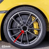 Set 4 capace centrale pentru jante aliaj, diametru 65 mm, culoare negru FAVLine Selection