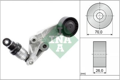 INA 534 0016 10 Intinzator curea, curea distributie foto