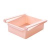 Cutie Depozitare Frigider SIKS, Tip Sertar, Cu Clesti, Roz - Organizator Frigider Universal