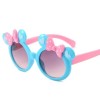 Ochelari de soare cu rama bleu - Fashion (Marime Disponibila: 6-12 luni