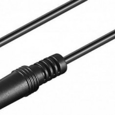 Cablu audio spiralat Jack 3.5 mm stereo tata - 3.5 mm stereo mama ecranare 48 fire 5m Goobay