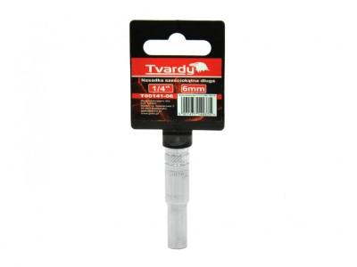Tubulara hexagonala lunga 1/4&amp;quot; 6mm, Tvardy T00141-06 foto