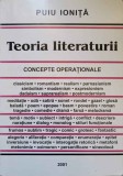 Teoria Literaturii. Concepte Operationale - Puiu Ionita, Editura Panfilius, 2001, Romana, Necartonata