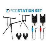 Set pentru pescuitul la crap clasic / feeder Delphin RodSTATION