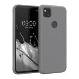 Husa pentru Google Pixel 4a, Silicon, Gri, 52622.155, Carcasa, Kwmobile