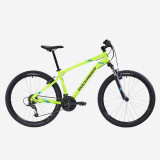 Bicicletă MTB ST 100 27,5&quot; Galben Fluorescent, Rockrider