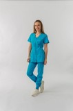 Bluză medicală Elena XS 450 - Turquoise
