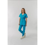 Bluză medicală Elena S 450 - Turquoise