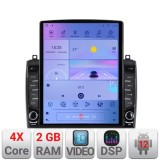 Navigatie Cadillac CTS 2003-2007 ecran tip TESLA 9.7&quot; cu Android Radio Bluetooth Internet GPS WIFI 2+32 DSP Quad Core CarStore Technology