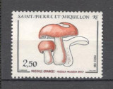 St.Pierre si Miquelon.1988 Ciuperci SS.49, Nestampilat