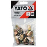 Yato YT-36473 - Piulite nituibile M6 20 bucati