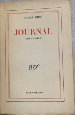 Journal - Andre Gide (1942-1949) foto