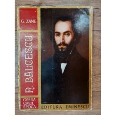 Nicolae Balcescu G.Zane