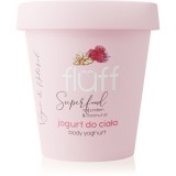 Fluff Raspberries &amp; Almonds iaurt de corp Rice Protein &amp; Coconut Oil 180 ml