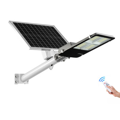 Lampa solara 200W cu telecomanda si suport prindere foto