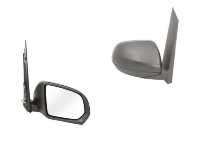 Oglinda exterioara Mercedes Vito/Clasa 5 (W447), 04.2014-, Dreapta, reglare manuala; carcasa neagra; geam asferic; cromat