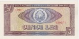 ROMANIA RSR 5 lei 1966 UNC