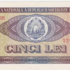 ROMANIA RSR 5 lei 1966 UNC