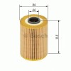 Filtru ulei LAND ROVER FREELANDER 2 (LF, FA) (2006 - 2014) BOSCH F 026 407 075